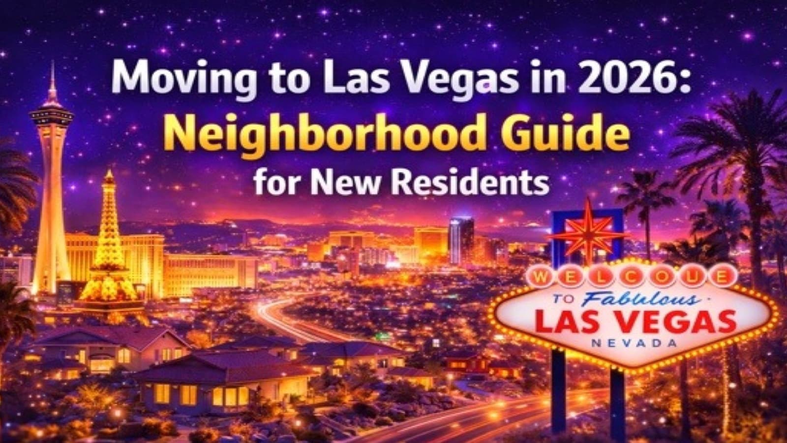 Moving to Las Vegas in 2026: Neighborhood Guide for New Residents