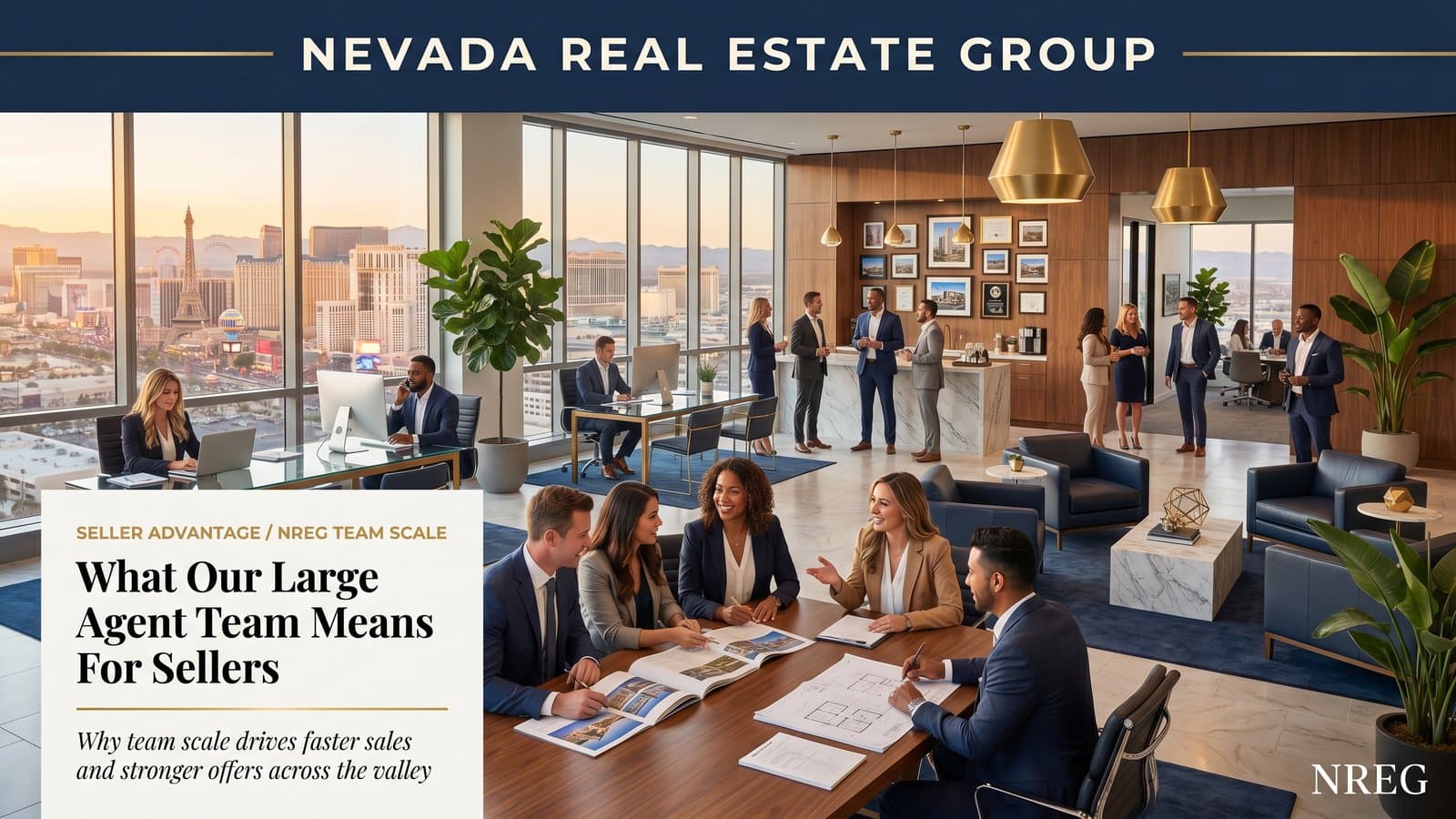 Nevada Real Estate Group 150-agent team — what it means for Las Vegas sellers in 2026