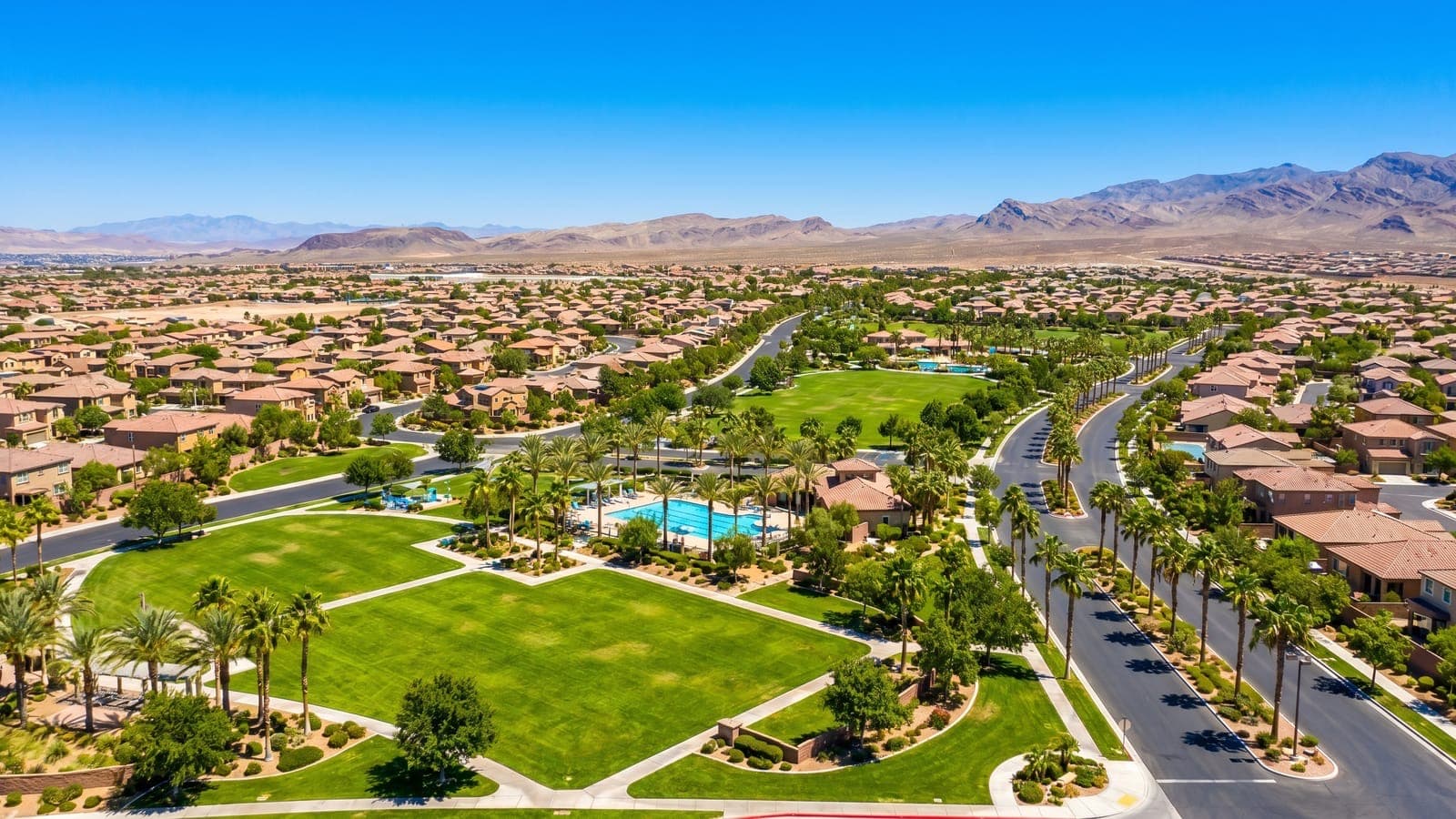 New construction homes in Henderson, Nevada with Black Mountain and master-planned neighborhoods