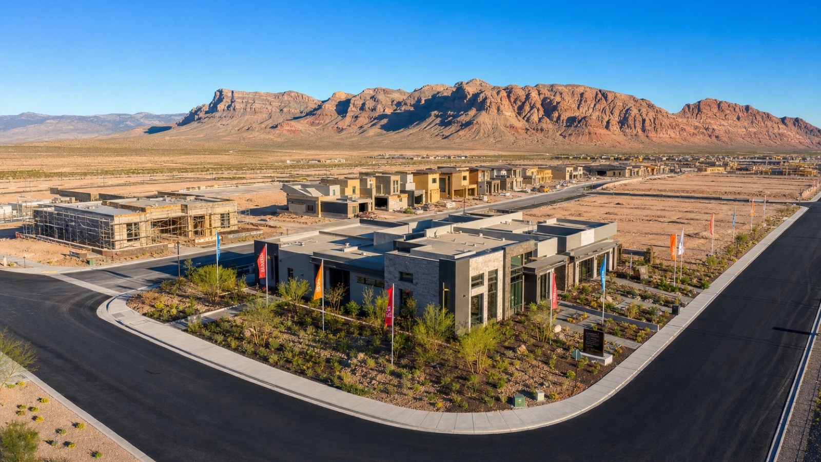 New-construction Las Vegas homes in a master-planned community, popular with Oregon buyers trading up from older Portland housing stock