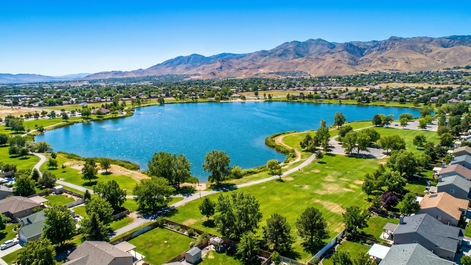 Safe master-planned Sparks Nevada neighborhood below the Sierra Nevada, 2026